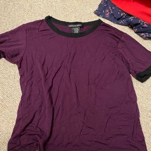 Cropped tee shirt